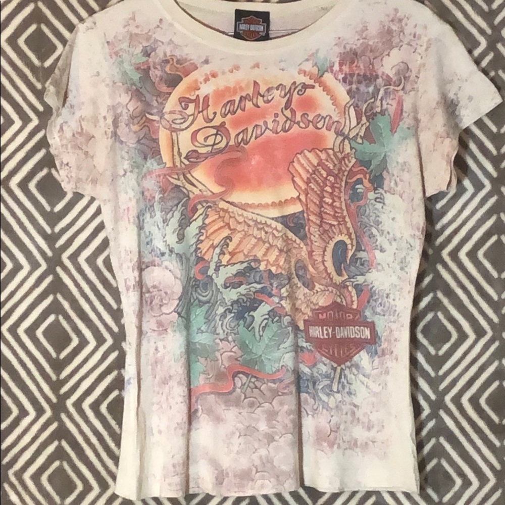 Harley Davidson Killer Creek Tee Shirt SZ: Lg
